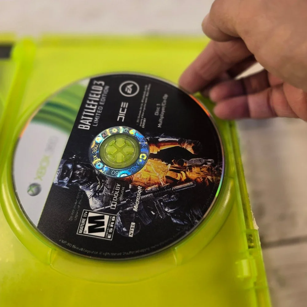 Battlefield 3 Limited Edition Xbox 360 EA DICE 2-Disc Set Shooter Video Game